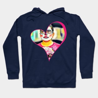 Day of the Dead Halloween (zombie Girl) Hoodie